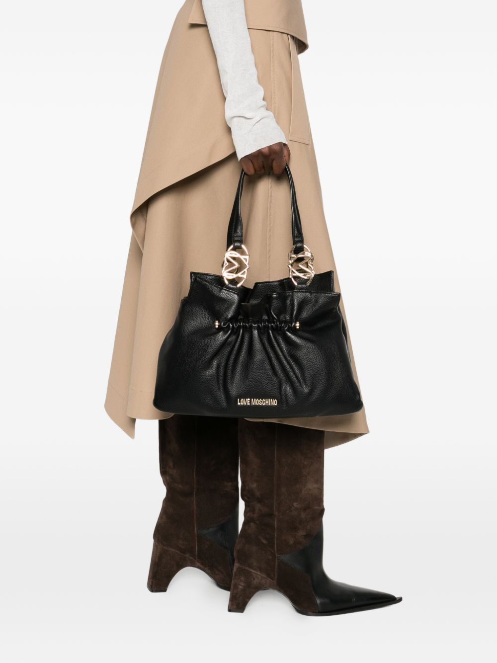 Love Moschino Bags.. Black JC4009PP1OLB0000 (LOVE MOSCHINO / ハンドバッグ・ショルダーバッグ ) | LOVE MOSCHINO (ラブ モスキーノ)(1)