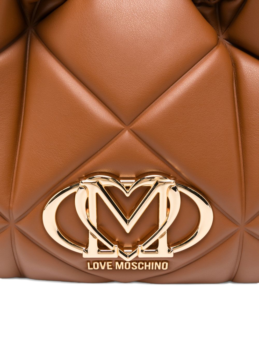 Love Moschino Bags.. Brown JC4115PP1OLC0200 (LOVE MOSCHINO / ハンドバッグ・ショルダーバッグ ) | LOVE MOSCHINO (ラブ モスキーノ)(3)