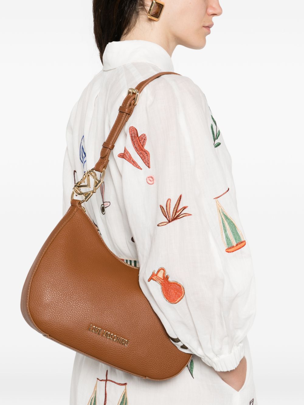 Love Moschino Bags.. Brown JC4012PP1OLB0200 (LOVE MOSCHINO / ハンドバッグ・ショルダーバッグ ) | LOVE MOSCHINO (ラブ モスキーノ)(2)