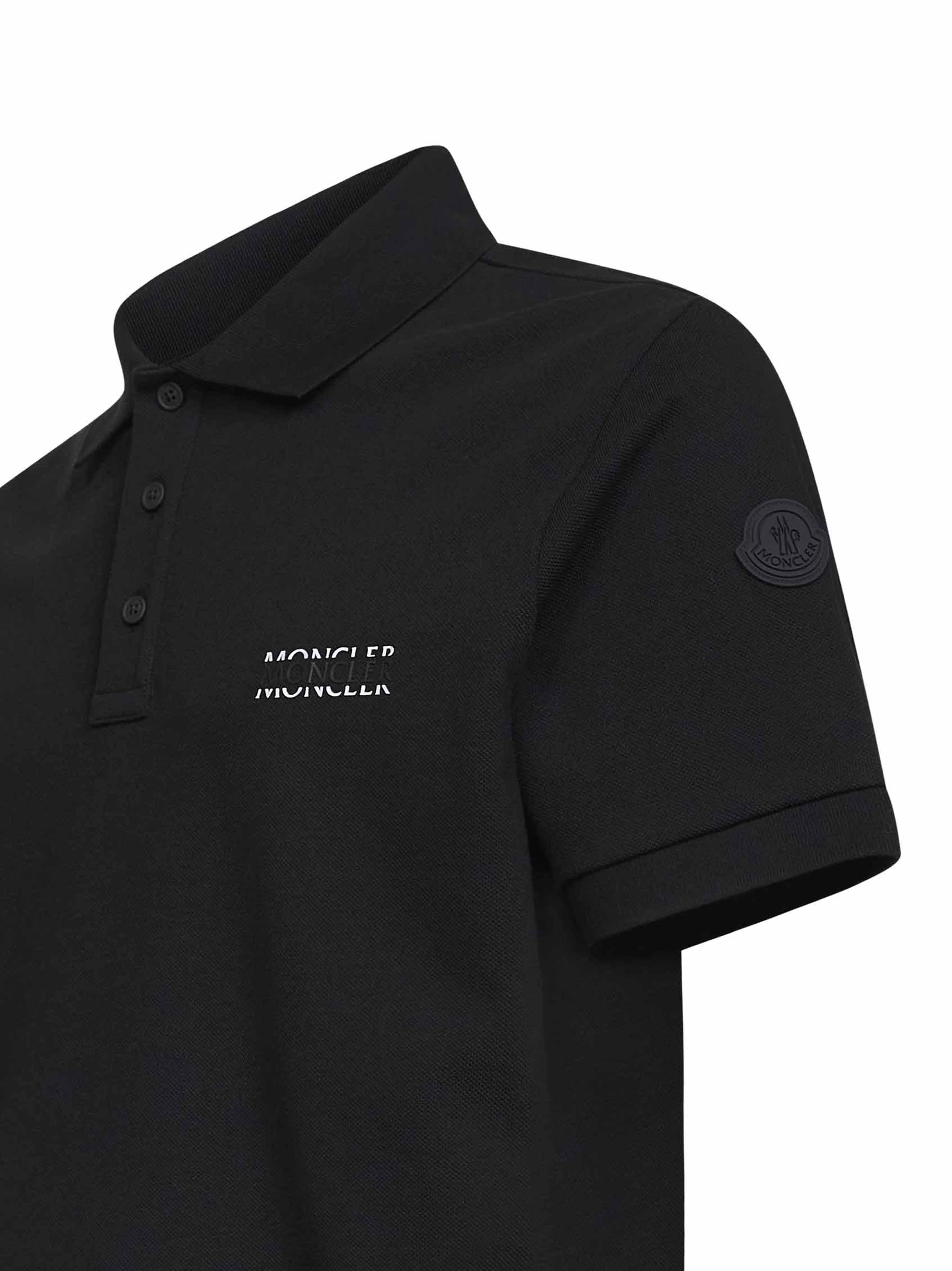 Moncler T-shirts and Polos Black L10918A0000989A16999 (Moncler / ポロシャツ ) | Moncler (モンクレール)(2)