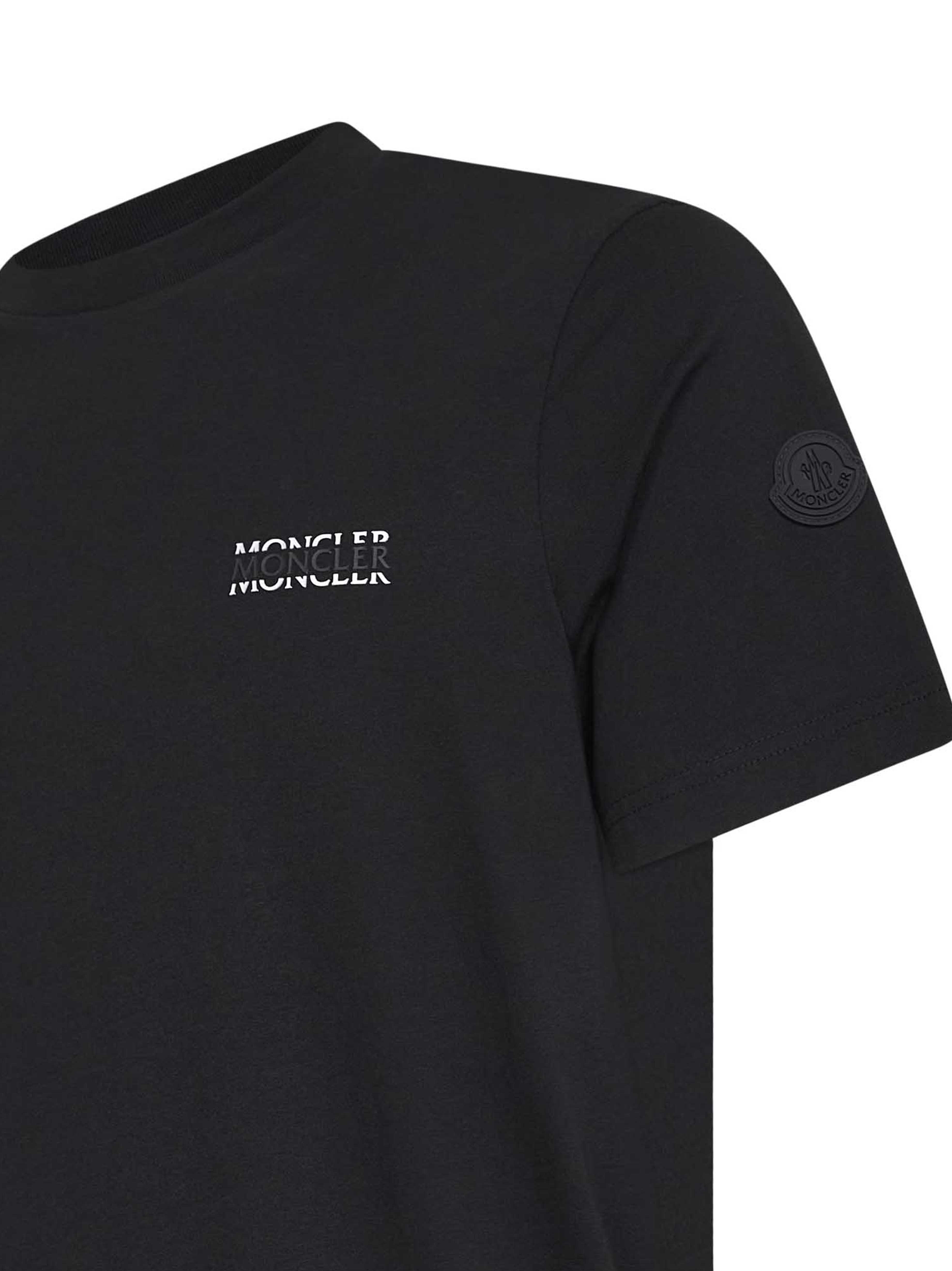 Moncler T-shirts and Polos Black L10918C0000789AYW999 (Moncler / Tシャツ・カットソー ) | Moncler (モンクレール)(2)