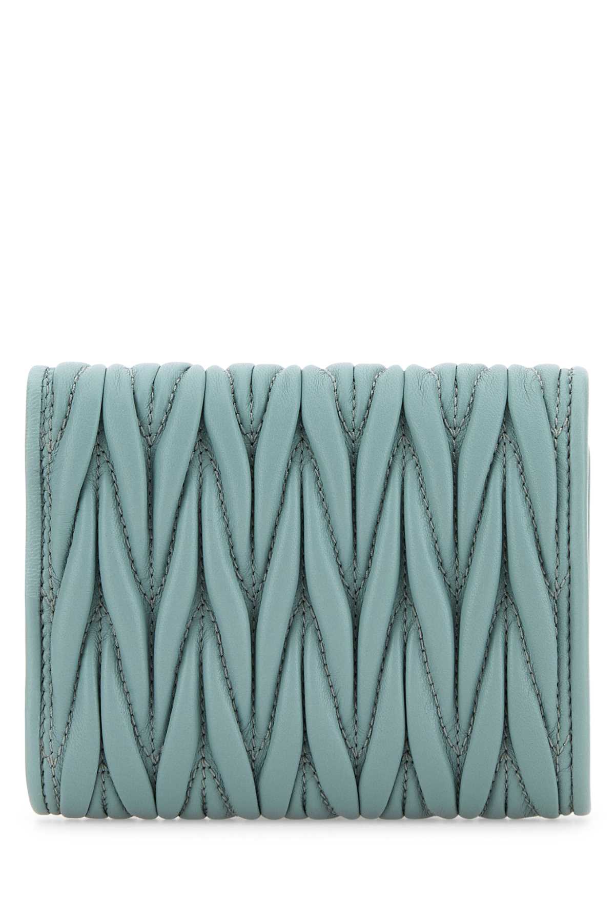 Light blue leather wallet 5MH033AFPPF0035 (MIU MIU / 財布・カードケース ) | MIU MIU (ミュウミュウ)(2)