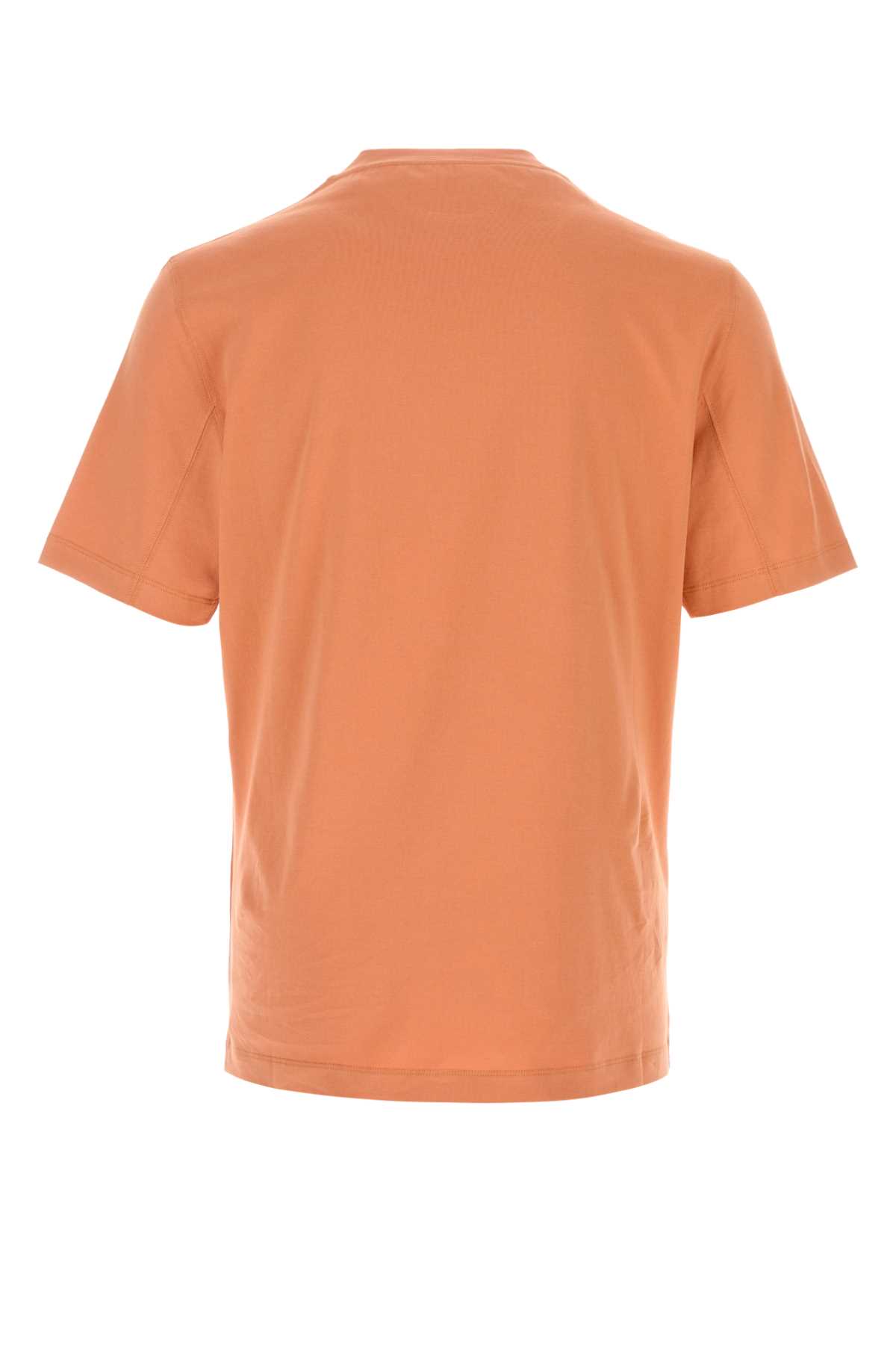 Orange cotton t-shirt M0B131308C7859 (Brunello Cucinelli / Tシャツ・カットソー ) | Brunello Cucinelli (ブルネロ・クチネリ)(1)