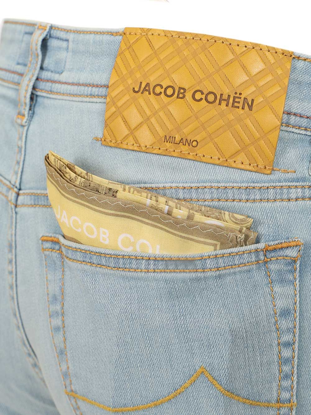 PANT 5 PKT SLIM FIT WITH ZIPPER BARD FAST B1 SALPA GIALLA 10 OZ JUMQE009055S3623B1 (JACOB COHEN / ジーンズ ) | JACOB COHEN (ヤコブ コーエン)(3)