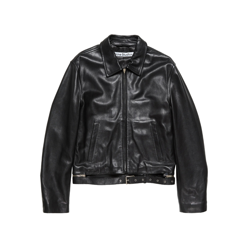 Leather Outerwear Acne Studios B70164BLACK (Acne Studios / レザー&ファージャケット・コート ) | Acne Studios (アクネ ストゥディオズ)