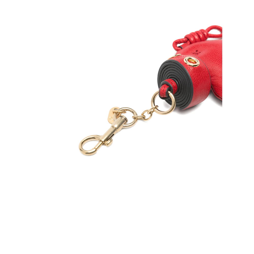 Keyring Anya Hindmarch 204644SS260119RED (ANYA HINDMARCH / キーリング・キーケース ) | ANYA HINDMARCH (アニヤ・ハインドマーチ)(2)