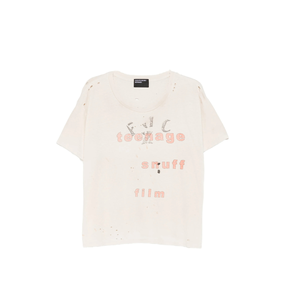 T-shirt Enfants Riches Déprimés 010871WHITE (ENFANTS RICHES DÉPRIMÉS / Tシャツ・カットソー ) | ENFANTS RICHES DÉPRIMÉS (アンファン リッシュ デプリメ)