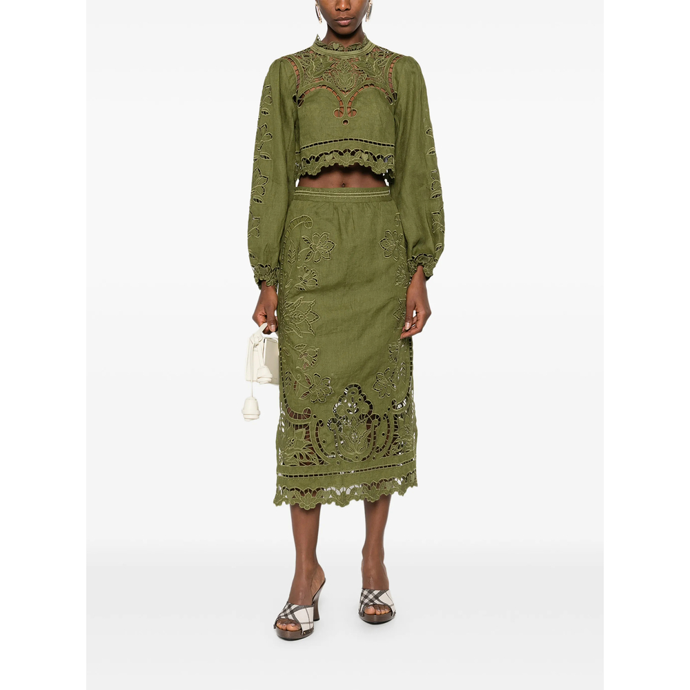 Skirt Farm Rio 344609L0013 (FARM RIO / スカート ) | FARM RIO (ファーム リオ)(4)