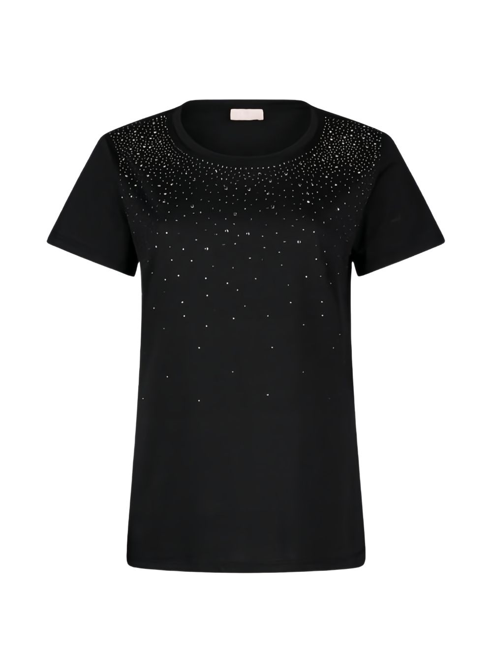 Liu Jo T-shirts and Polos Black TA6306JS923P9282 (LIU•JO / Tシャツ・カットソー ) | LIU•JO (リュー・ジョー)(1)