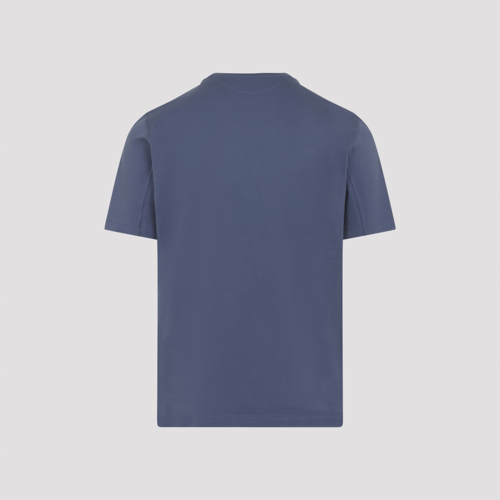 COTTON T-SHIRT WITH CONTRASTING LOGO PRINT M0B138440COM53 (Brunello Cucinelli / Tシャツ・カットソー ) | Brunello Cucinelli (ブルネロ・クチネリ)(2)