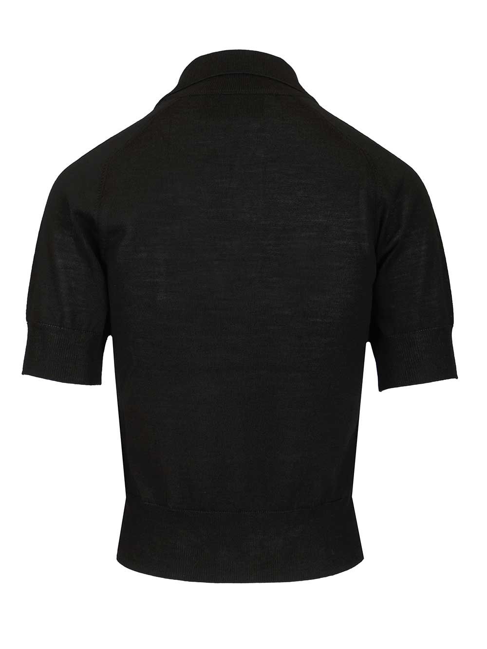 QUOTA -SHORT SLEEVES POLO WITH CONTRASTED AMI DE COEUR FPL439KN00390180 (AMI Paris / ニット・セーター・カーディガン ) | AMI Paris (アミパリス)(1)