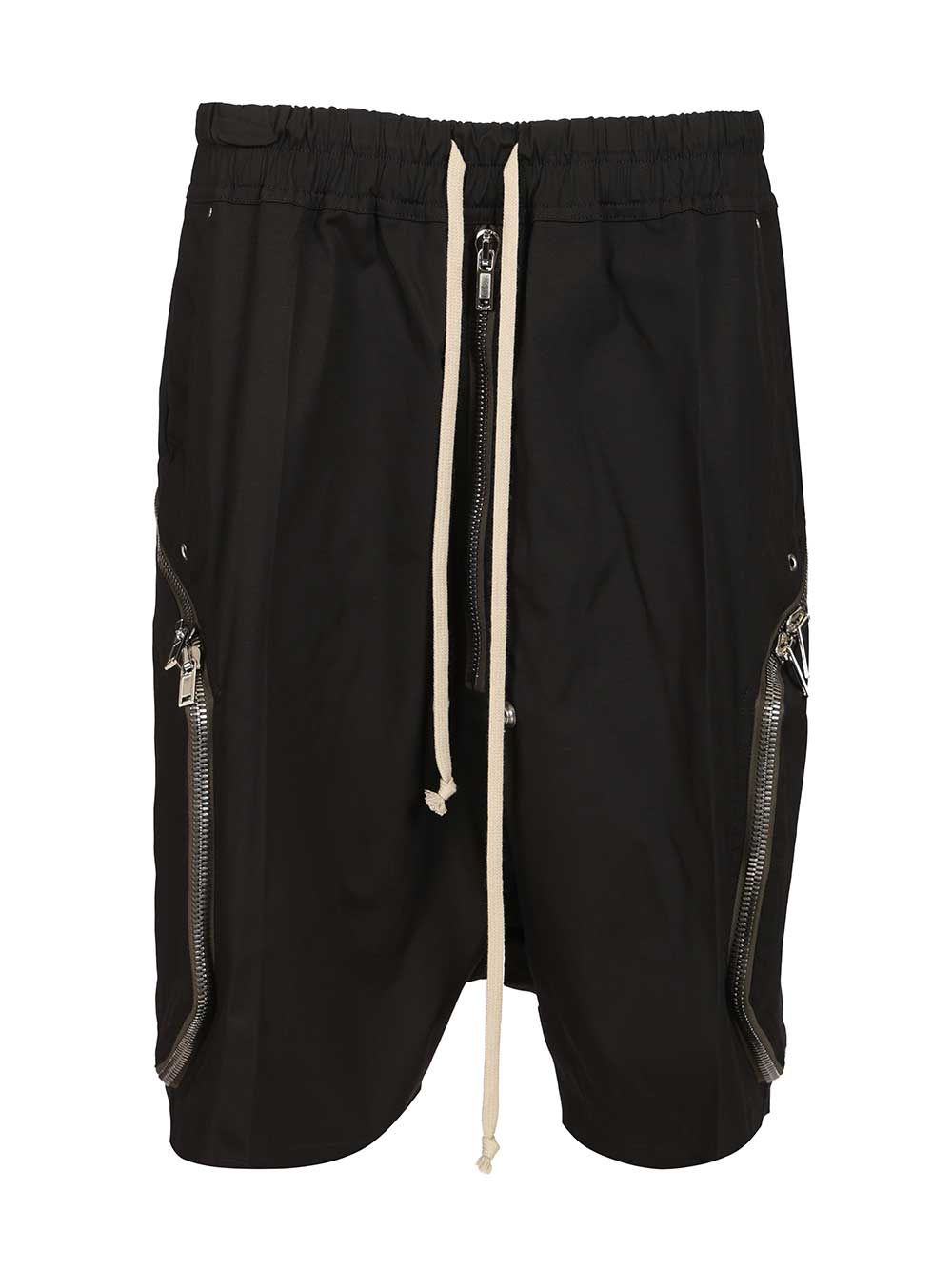 Black shorts "Temple Heizer Bela" RU01F2376TE09 (Rick Owens / ショートパンツ ) | Rick Owens (リック オウエンス)