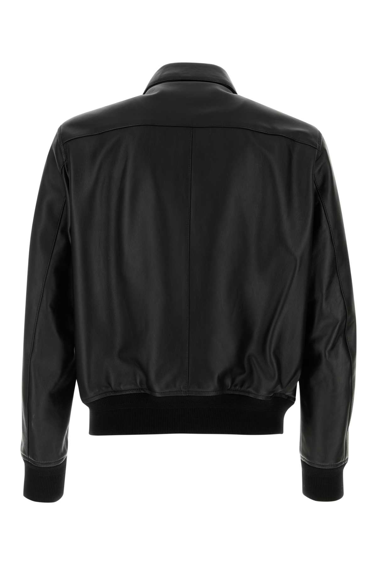 Black leather jacket LBS086LMN035NAA (TOM FORD / レザー&ファージャケット・コート ) | TOM FORD (トムフォード)(1)