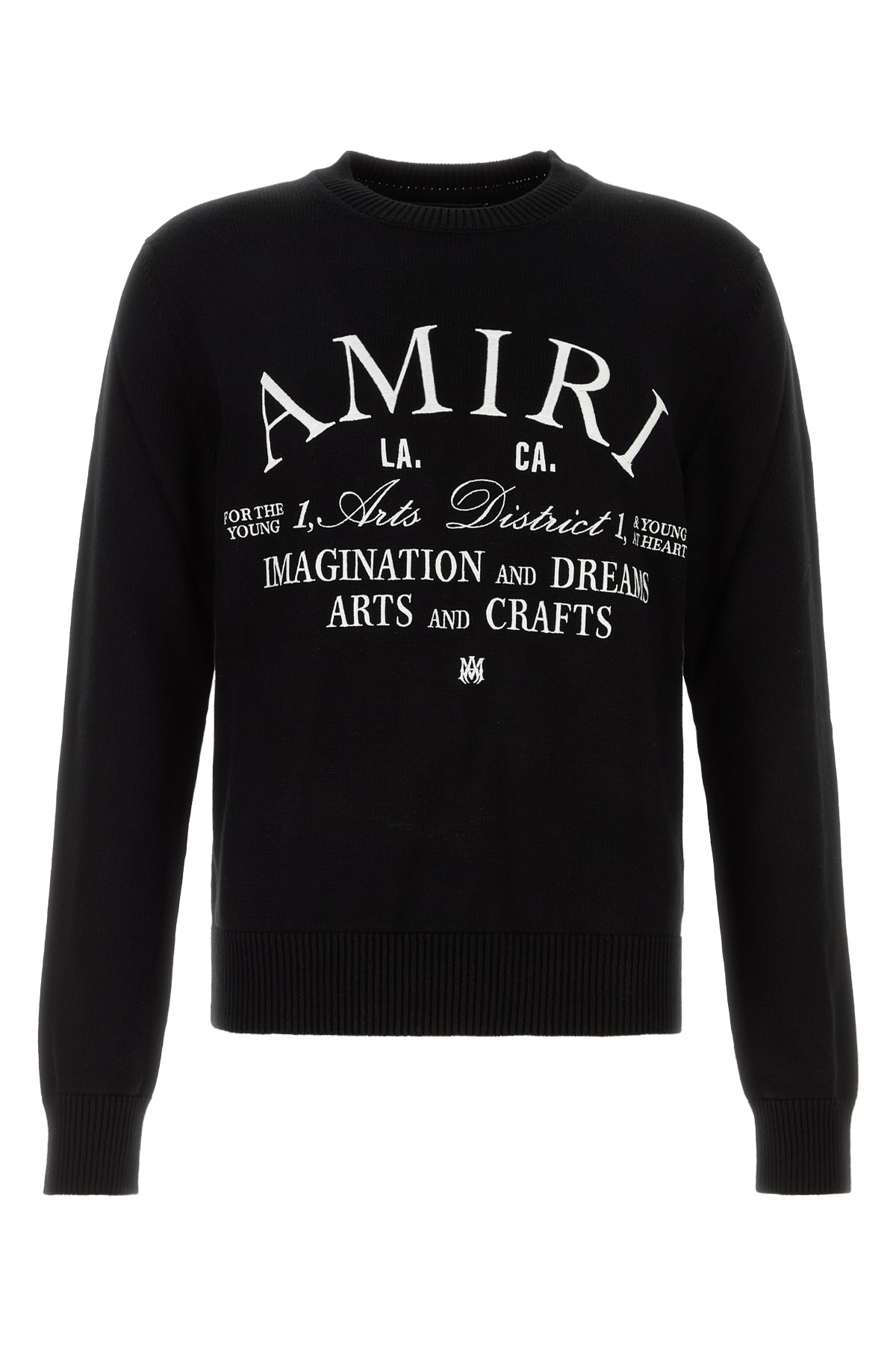 AMIRI ARTS DISTRICT CREW AMKNCW1022BLACK (AMIRI / ニット・セーター・カーディガン ) | AMIRI (アミリ)