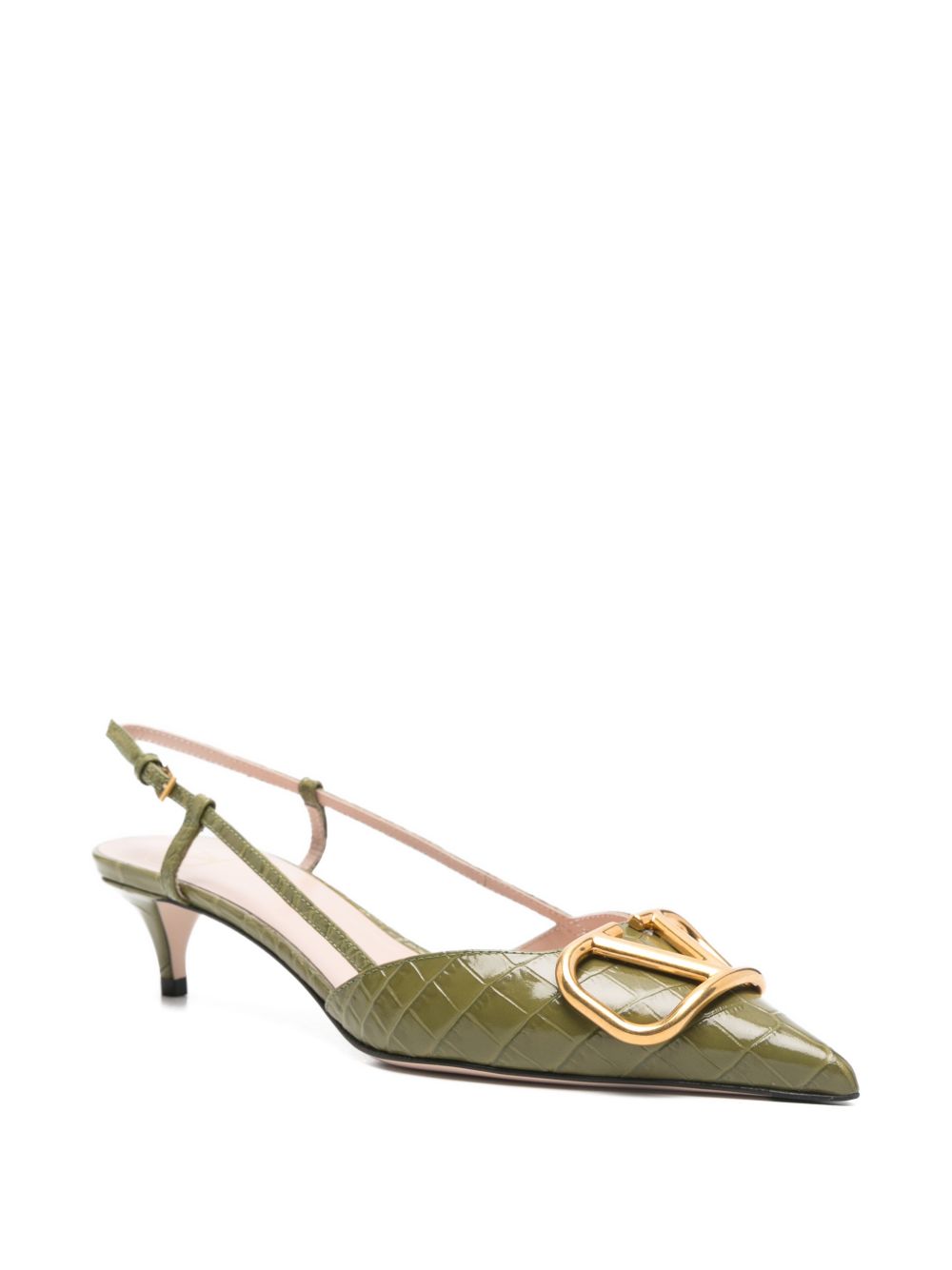 Valentino Garavani With Heel Green WS0Q70LUR03D (Valentino Garavani / パンプス・ハイヒール ) | Valentino Garavani (ヴァレンティノ)(1)
