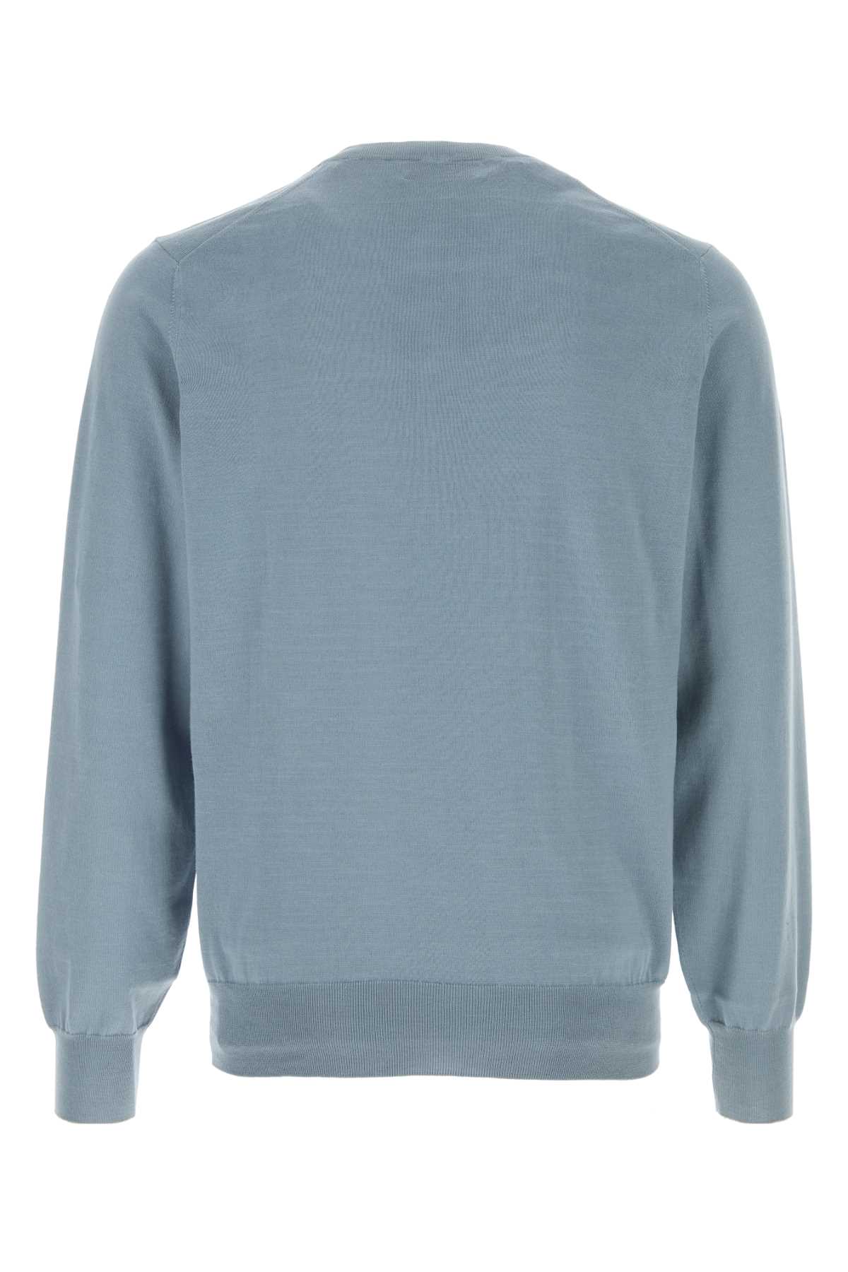 Air force blue cotton sweater M2900100CMM56 (Brunello Cucinelli / ニット・セーター・カーディガン ) | Brunello Cucinelli (ブルネロ・クチネリ)(1)