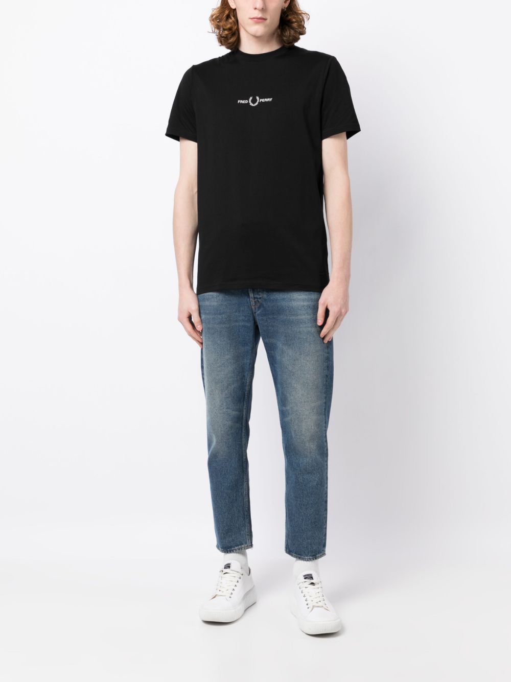 FRED PERRY PRE T-shirts and Polos Black M4580102 (FRED PERRY / Tシャツ・カットソー ) | FRED PERRY (フレッドペリー)(4)