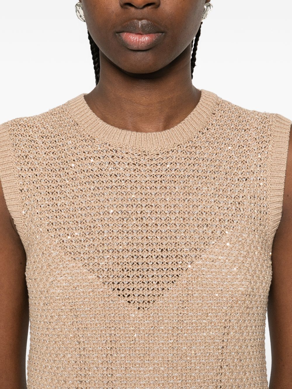 Fabiana Filippi Dresses Beige ABD276F593M120VR3 (FABIANA FILIPPI / ワンピース・ドレス・オールインワン ) | FABIANA FILIPPI (ファビアナフィリッピ)(3)