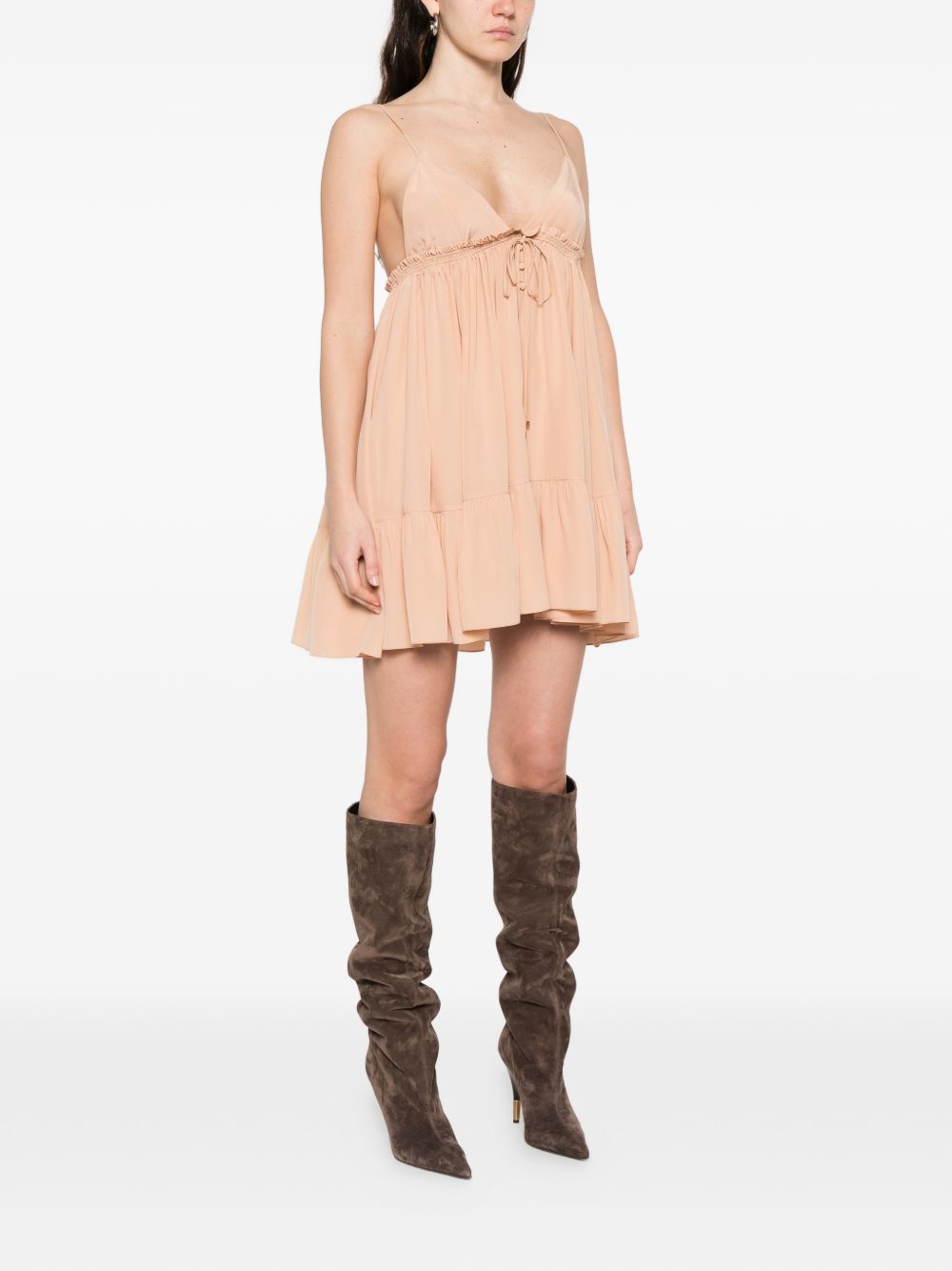 Chloè Dresses Powder CH26SRO62005285 (Chloé / ワンピース・ドレス・オールインワン ) | Chloé (クロエ)(2)