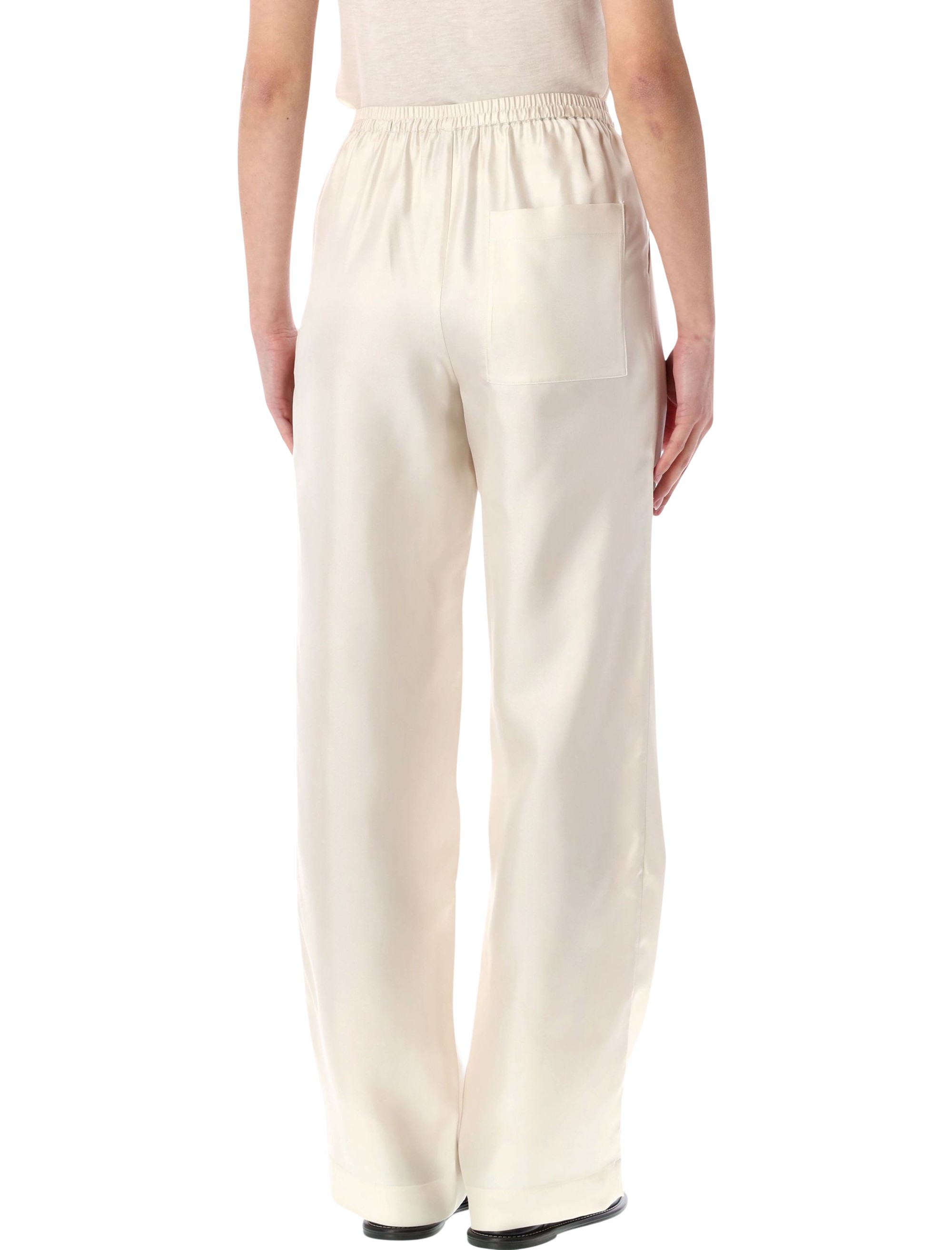 LOULOU Trousers White ALERAIVORY (LOULOU STUDIO / パンツ ) | LOULOU STUDIO (ルルスタジオ)(1)