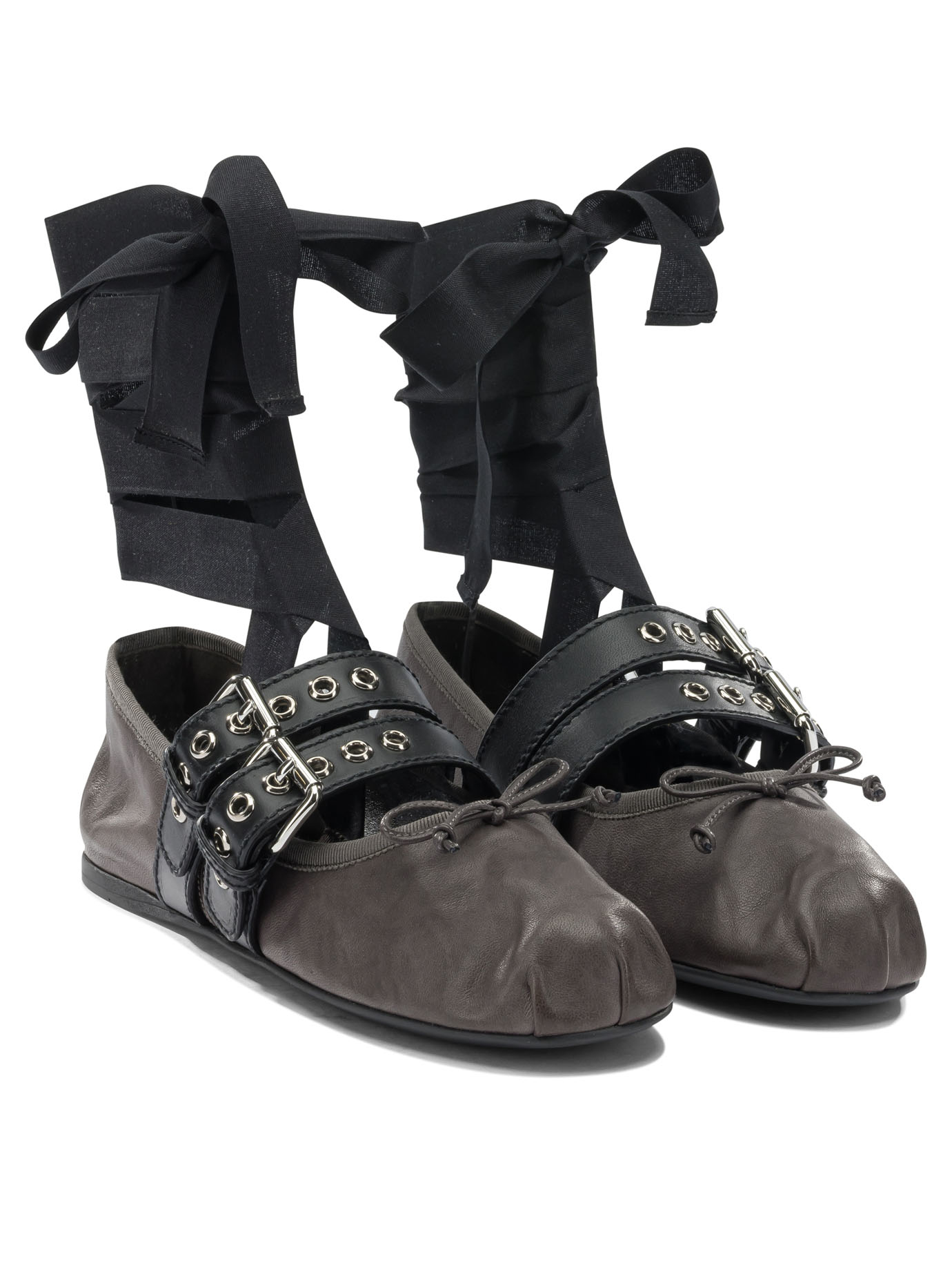 Ballerinas 5F466A3ZLVF0003 (MIU MIU / フラットシューズ ) | MIU MIU (ミュウミュウ)(1)