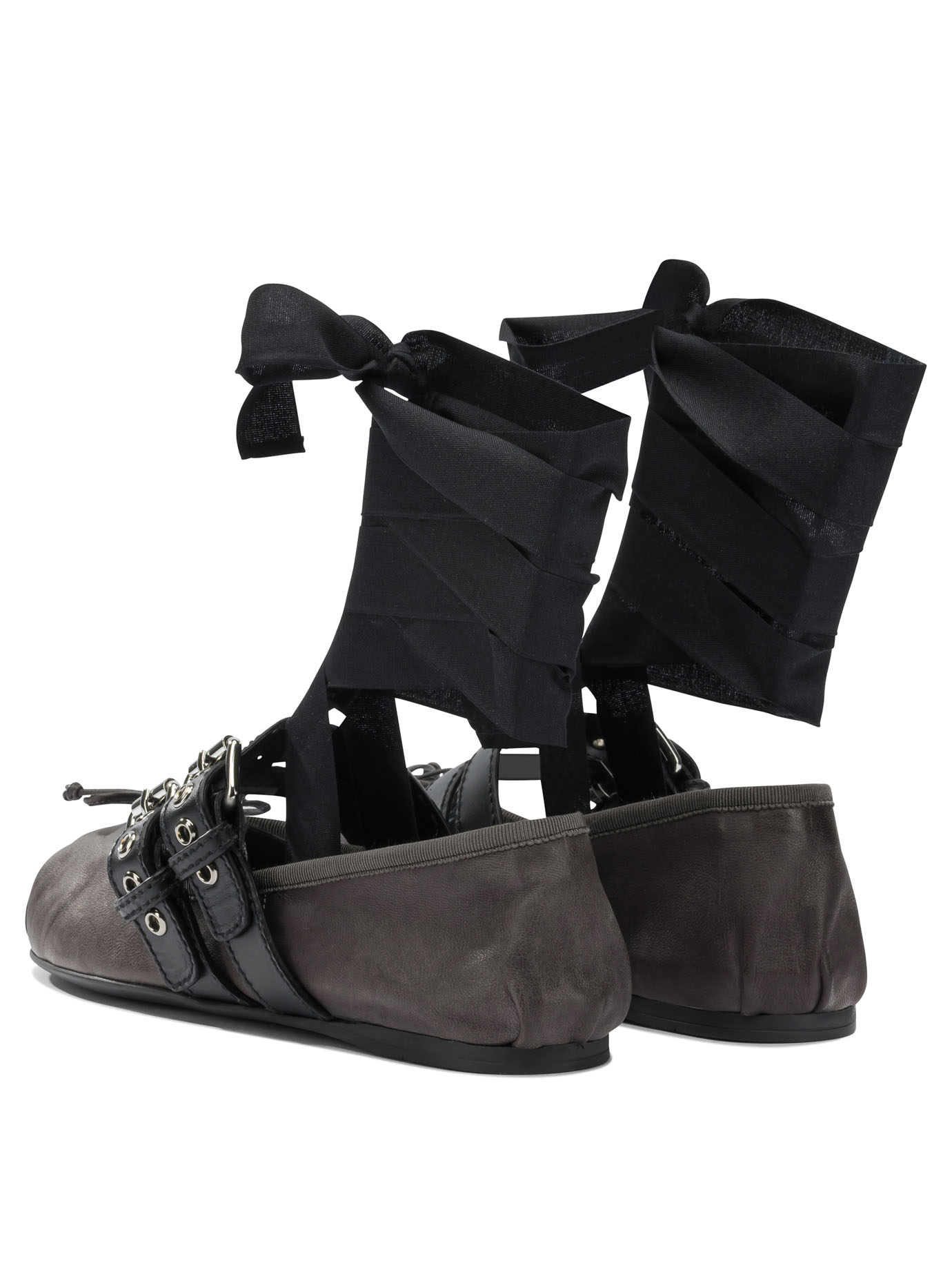 Ballerinas 5F466A3ZLVF0003 (MIU MIU / フラットシューズ ) | MIU MIU (ミュウミュウ)(3)