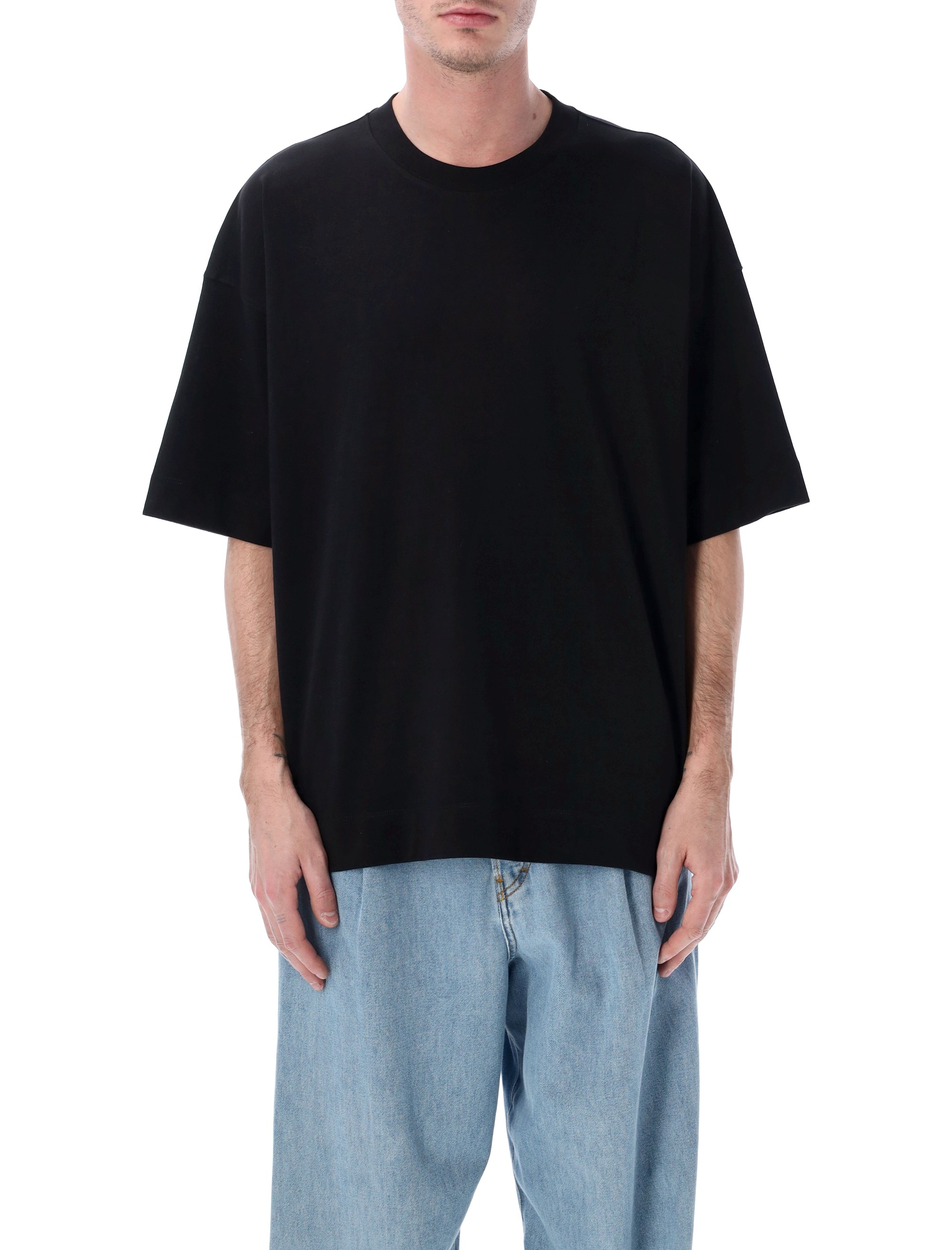 Dries Van Noten T-shirts and Polos Black 0211113603900 (Dries Van Noten / Tシャツ・カットソー ) | Dries Van Noten (ドリスヴァンノッテン)