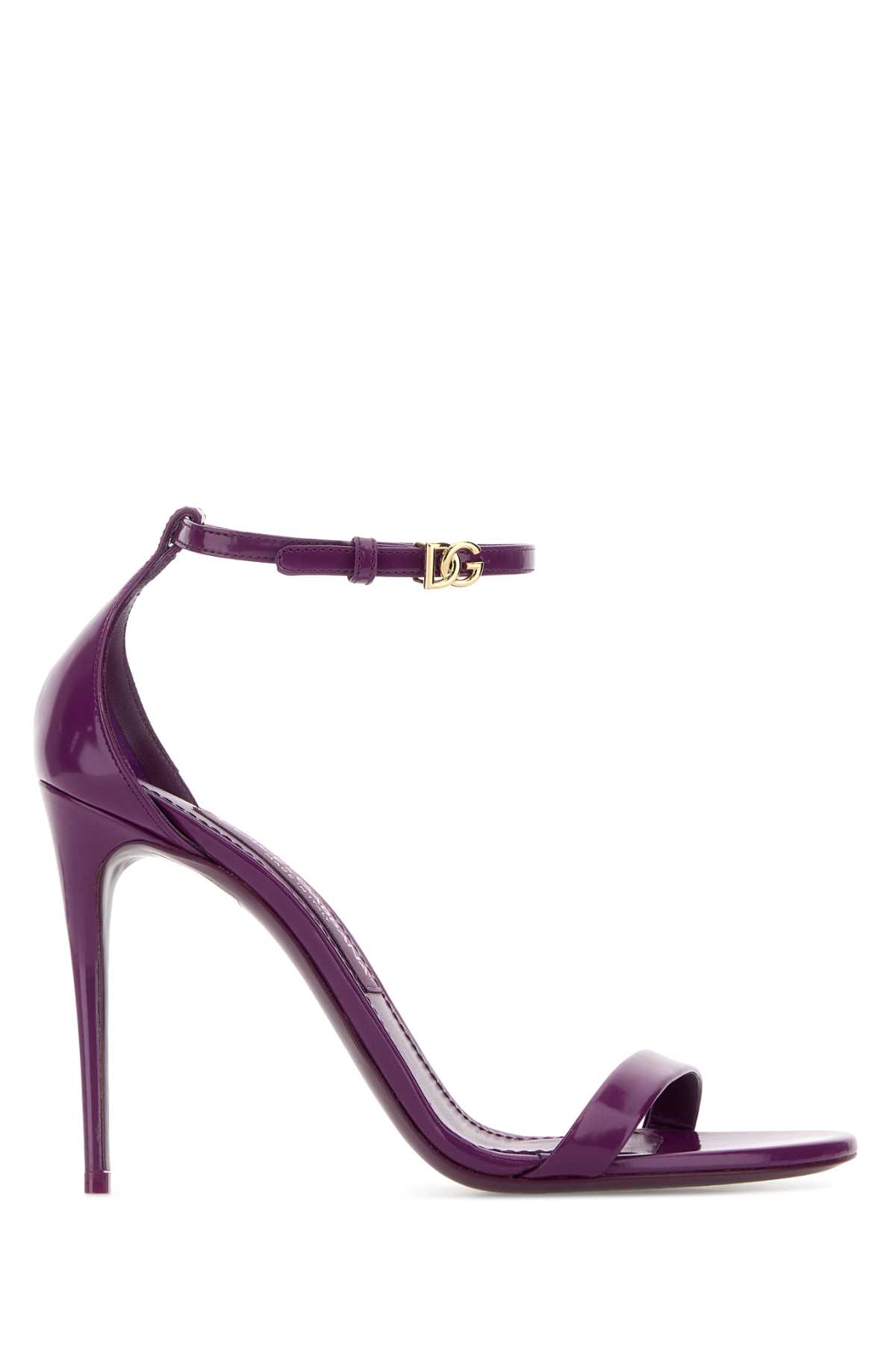 Purple leather Keira sandals CR1717A10378H438 (Dolce & Gabbana / サンダル ) | Dolce & Gabbana (ドルチェガッバーナ)