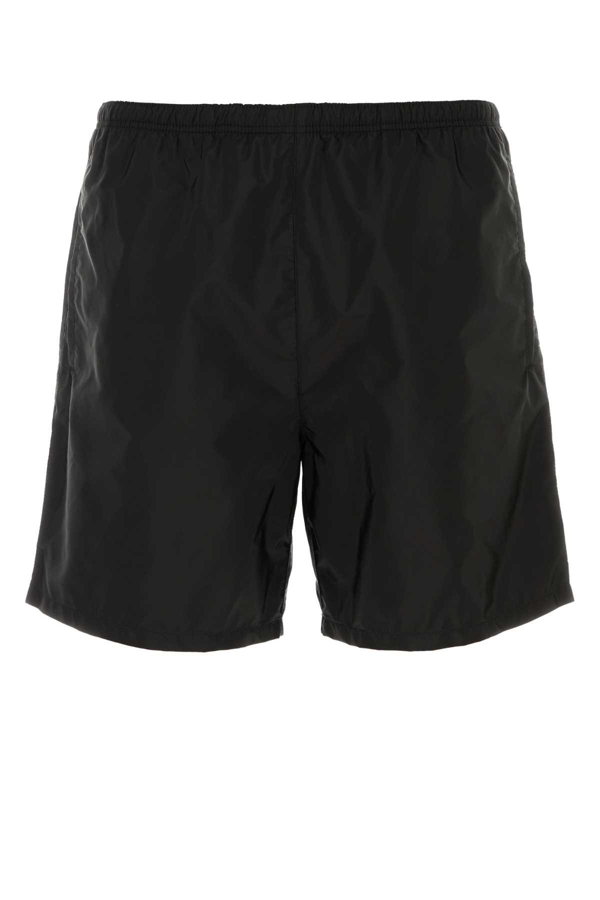 Black Re-Nylon swimming shorts UB333SOOO1WQ9F0002 (Prada / スイムウェア ) | Prada (プラダ)