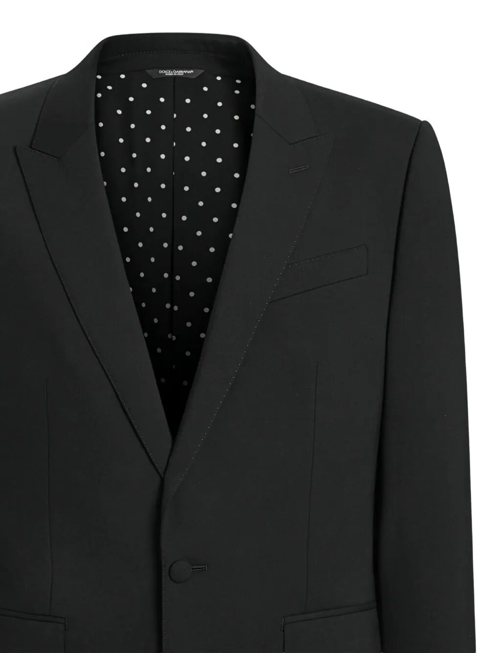 NEW MARTINI SINGLE-BREASTED CANVAS JACKET G2VZ7TFUBFTN0000 (Dolce & Gabbana / ブレザー・ジャケット ) | Dolce & Gabbana (ドルチェガッバーナ)(1)