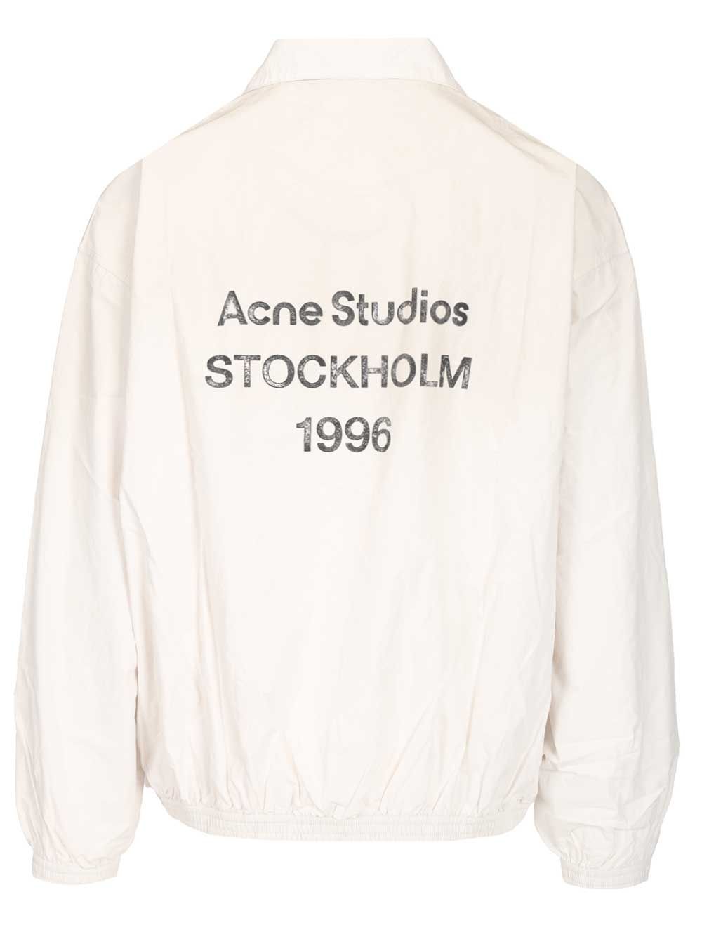 Zip-up jacket with logo B90863DC6 (Acne Studios / カジュアルジャケット ) | Acne Studios (アクネ ストゥディオズ)(1)