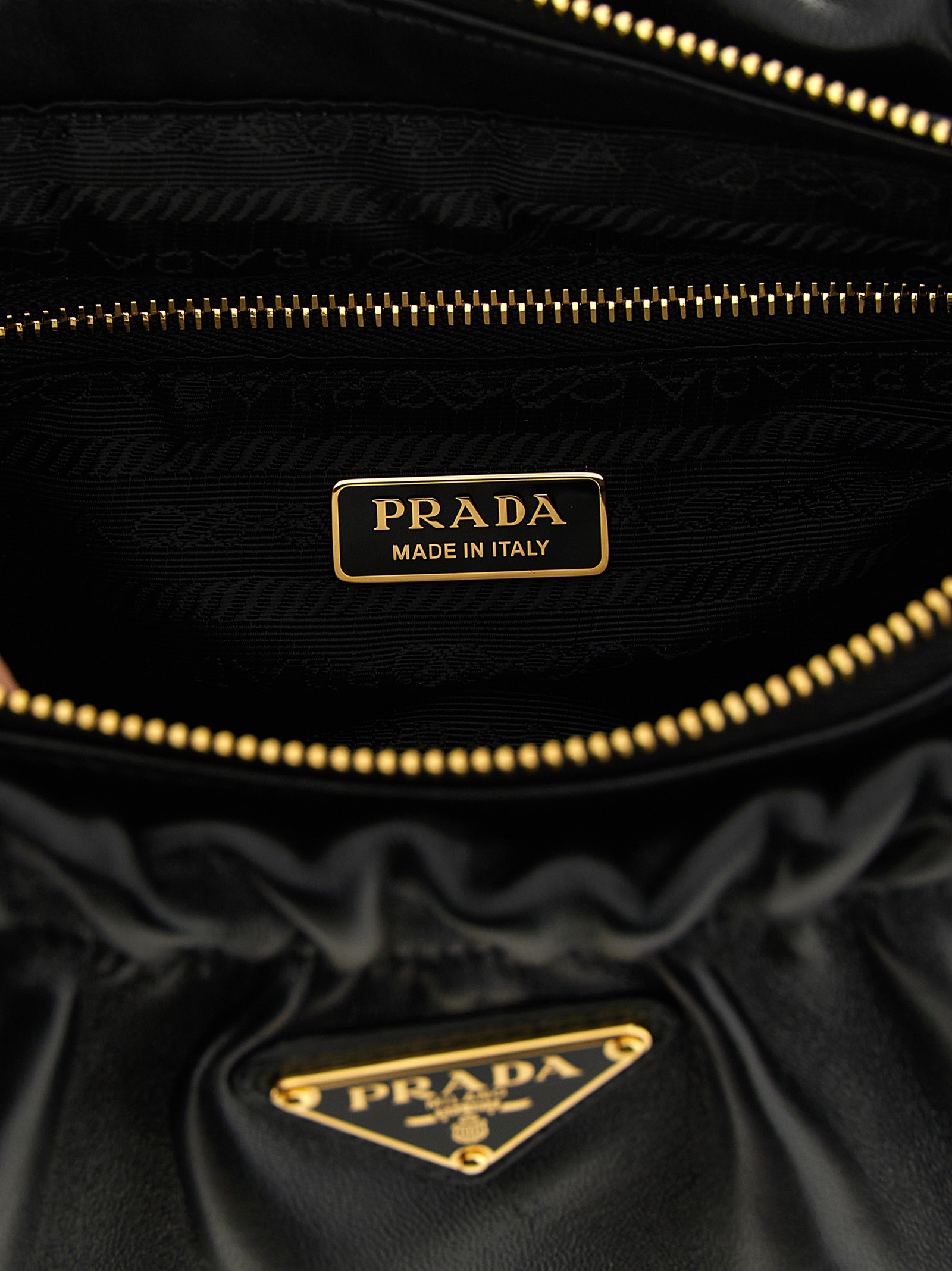 Leather shoulder bag 1BC270VOOO2DX8F0002 (Prada / ハンドバッグ・ショルダーバッグ ) | Prada (プラダ)(3)