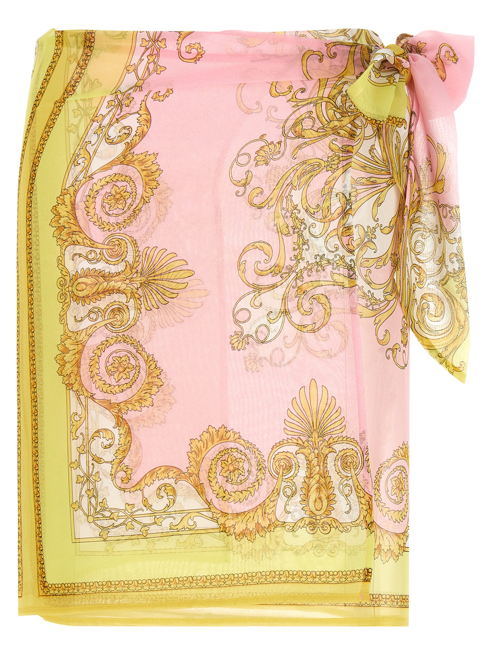 'Spring Barocco' Beach cover-up skirt 10232031A171895Y590 (VERSACE / スイムウェア ) | VERSACE (ヴェルサーチェ)