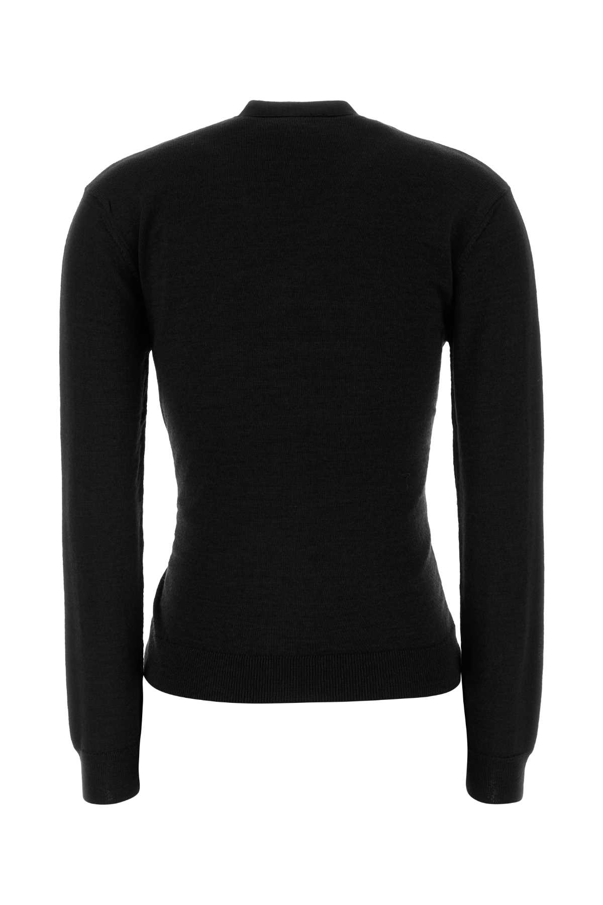 Black wool and acrylic sweater PO0001LK087BK999 (LEMAIRE / ニット・セーター・カーディガン ) | LEMAIRE (ルメール)(1)