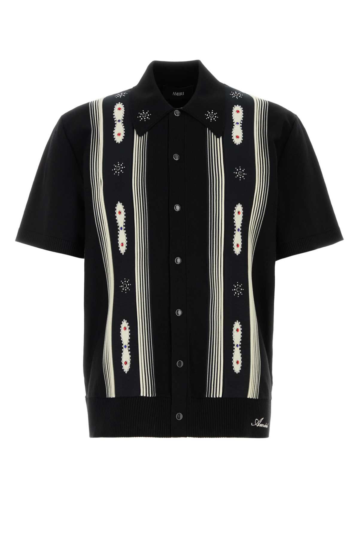 Black wool blend shirt AMTOKN1011BLACK (AMIRI / シャツ・ブラウス ) | AMIRI (アミリ)