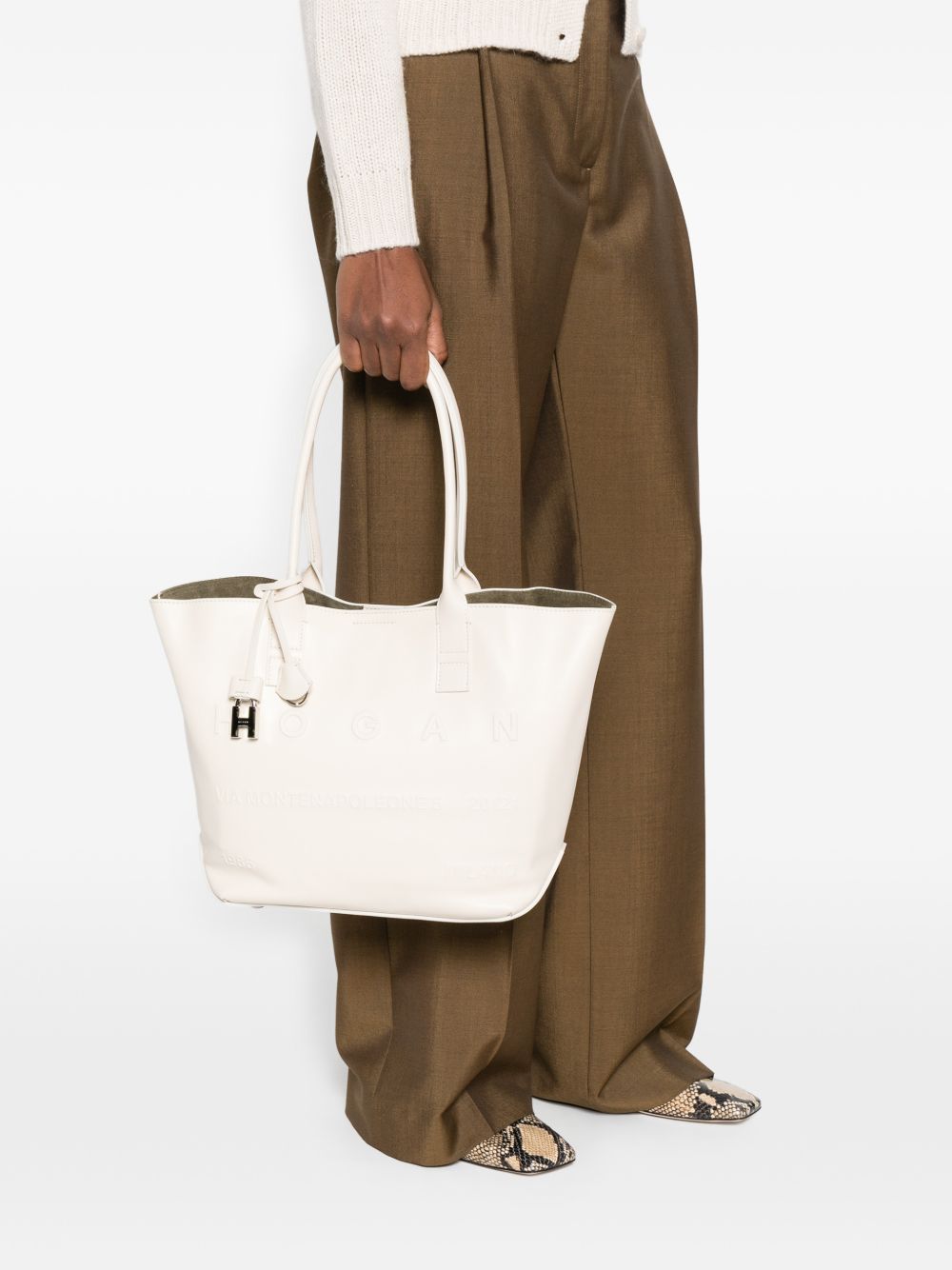 Hogan Bags.. Cream KBW01TA0200TZPB013 (HOGAN / トートバッグ ) | HOGAN (ホーガン)(4)