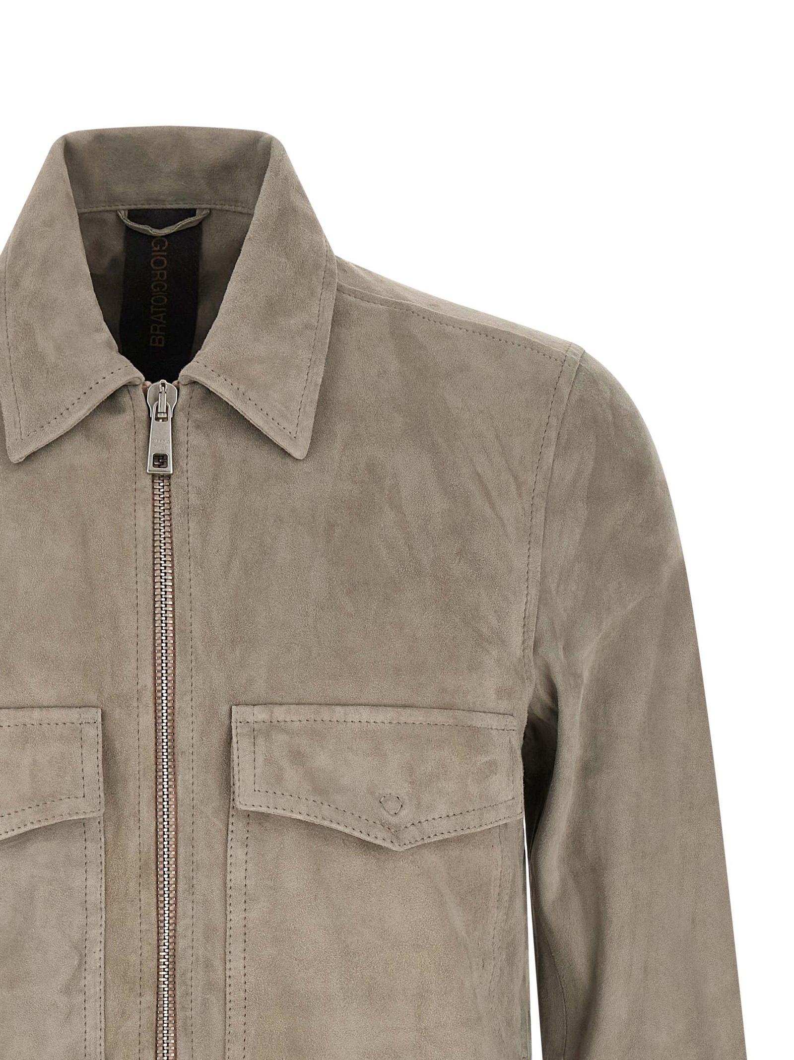 Suede jacket GU26S20008MGSDBOULDER (GIORGIO BRATO / レザー&ファージャケット・コート ) | GIORGIO BRATO (ジョルジオ ブラート)(2)