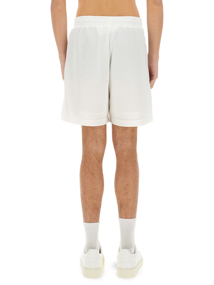 "JACQUARD MONOGRAM" FOOTBALL SHORTS MPS25JTR22402BRIGHTWHITE (Casablanca / ショートパンツ ) | Casablanca (カサブランカ)(3)
