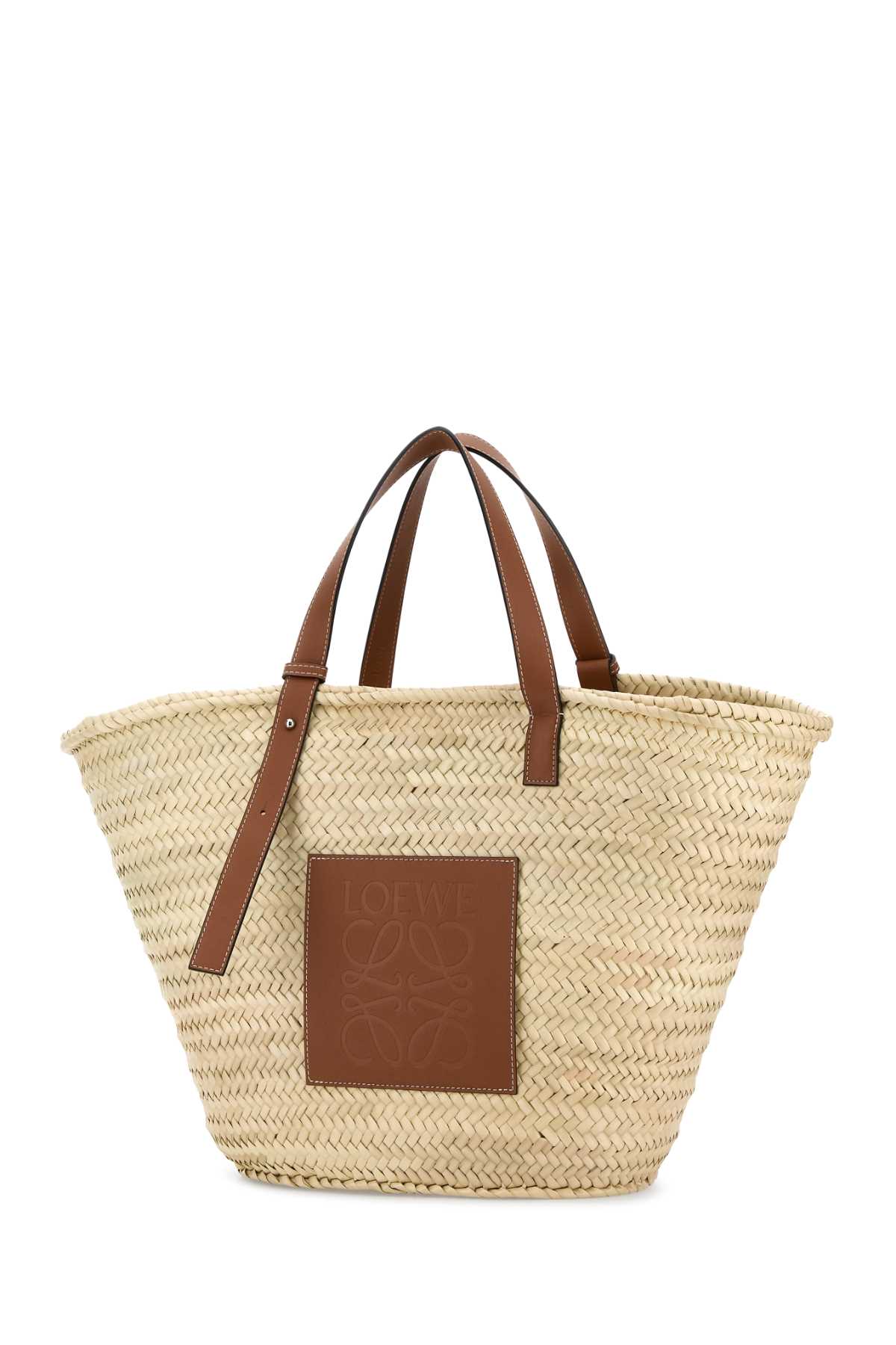 Palm leaf Basket shopping ACBKS81X01NATURALTAN (LOEWE / トートバッグ ) | LOEWE (ロエベ)(1)