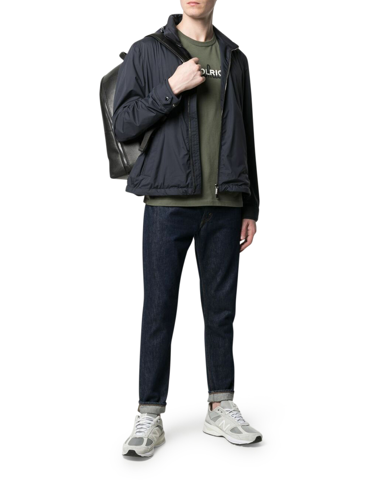 Jacket with zip MOUGI100026TEPA034U0497 (MooRER / カジュアルジャケット ) | MooRER (ムーレー)(1)