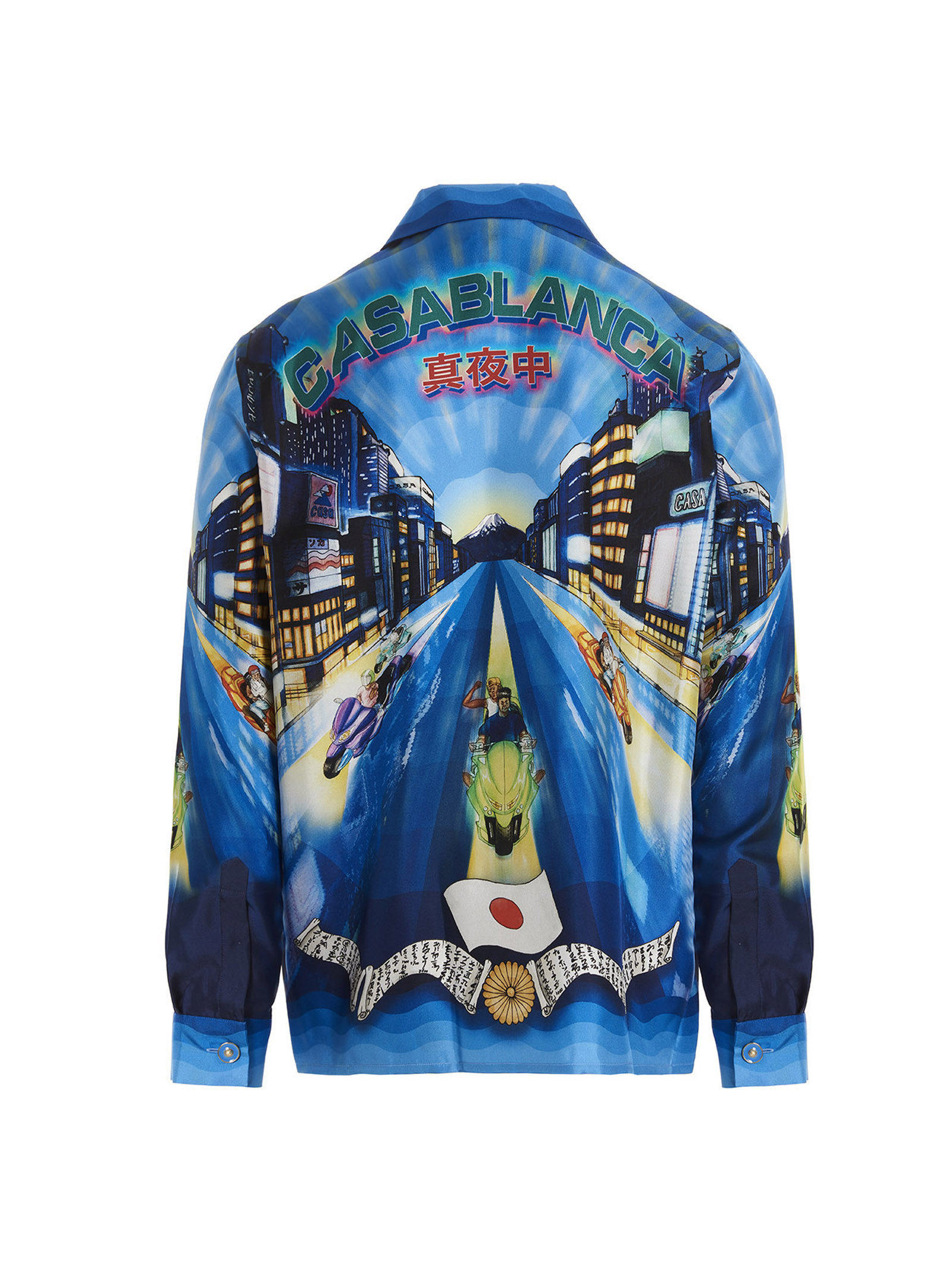 Printed silk shirt MS22SH006TOKYONIGHTS (Casablanca / シャツ・ブラウス ) | Casablanca (カサブランカ)(1)