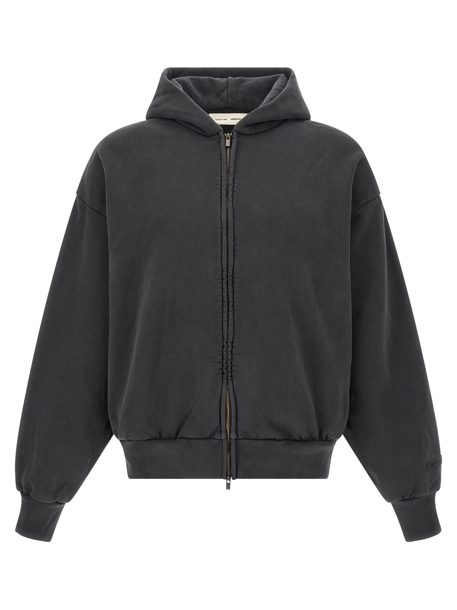 'Classic Fleece Full Zip' hoodie 192HO254782FVINTAGEBLACK (ESSENTIALS / スウェット・フーディー ) | ESSENTIALS (エッセンシャルズ)