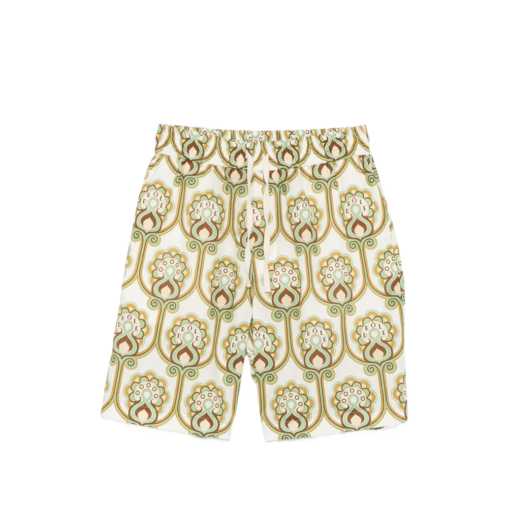 Shorts Drole De Monsieur JSH228LI012GREEN (Drôle De Monsieur / ショートパンツ ) | Drôle De Monsieur (ドロールドムッシュ)