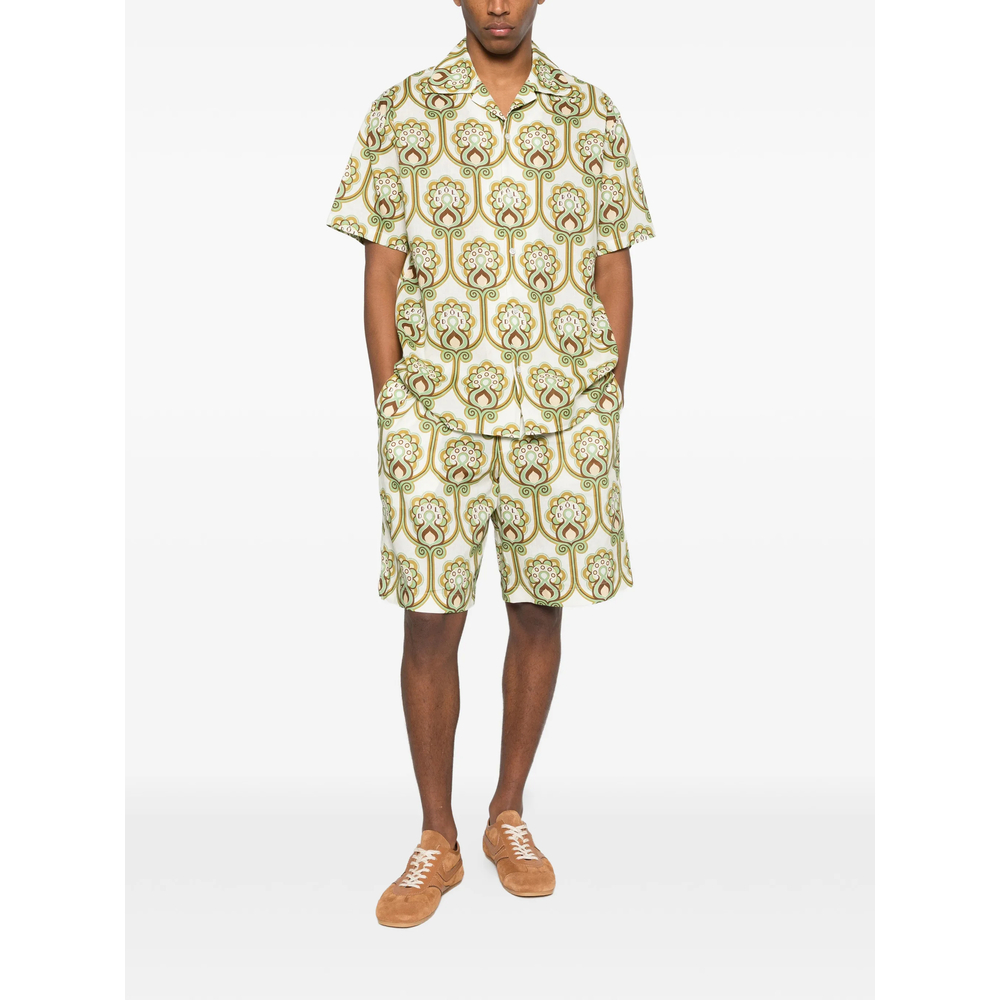 Shorts Drole De Monsieur JSH228LI012GREEN (Drôle De Monsieur / ショートパンツ ) | Drôle De Monsieur (ドロールドムッシュ)(2)