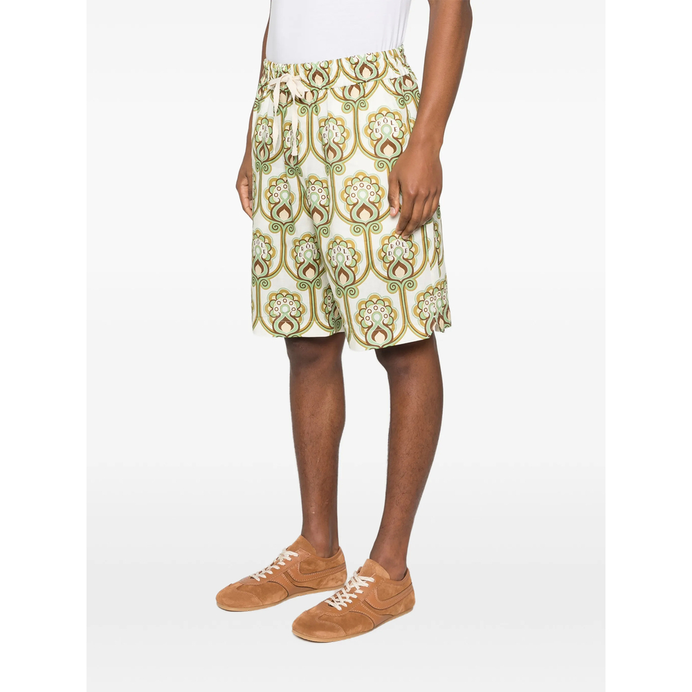 Shorts Drole De Monsieur JSH228LI012GREEN (Drôle De Monsieur / ショートパンツ ) | Drôle De Monsieur (ドロールドムッシュ)(3)