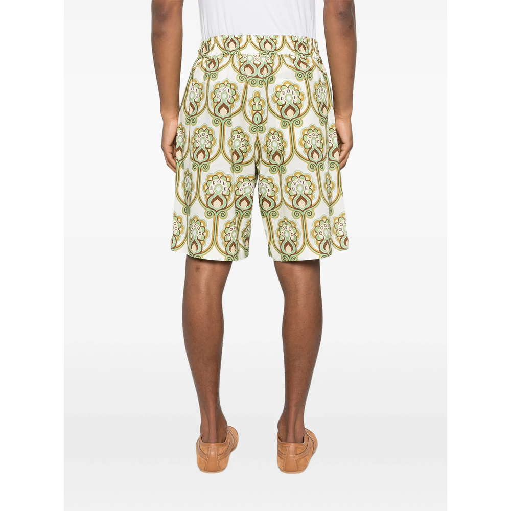 Shorts Drole De Monsieur JSH228LI012GREEN (Drôle De Monsieur / ショートパンツ ) | Drôle De Monsieur (ドロールドムッシュ)(4)