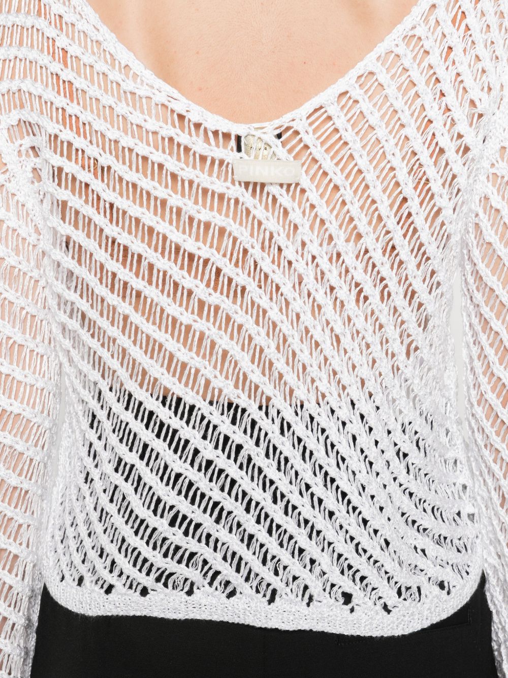 Pinko Sweaters 106540A36HFAGLIAZI6 (PINKO / ニット・セーター・カーディガン ) | PINKO (ピンコ)(4)