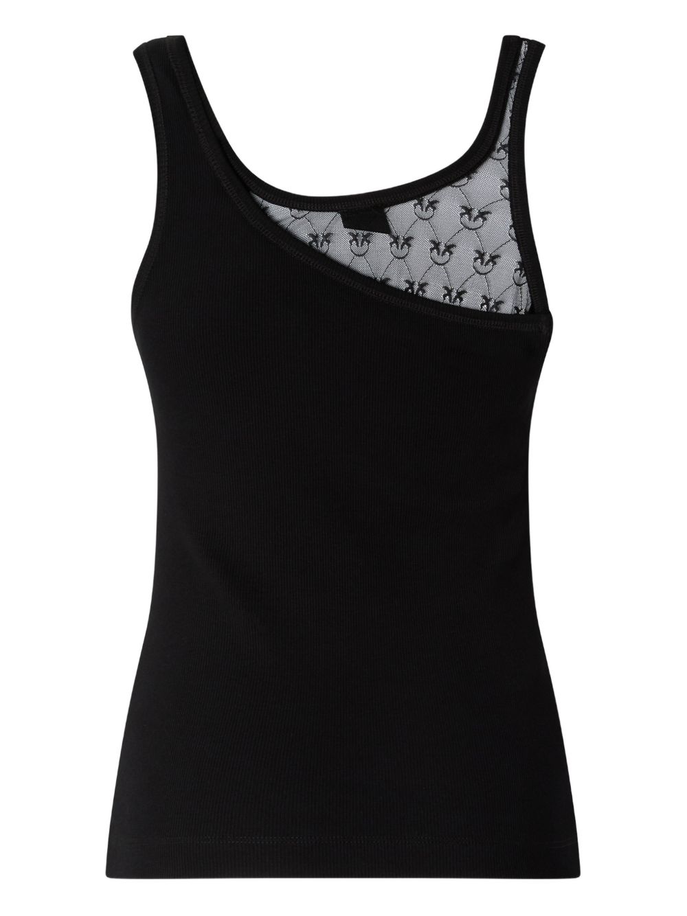 Pinko T-shirts and Polos Black 106461A362CUPBOARDZ99 (PINKO / タンクトップ・キャミソール ) | PINKO (ピンコ)(1)