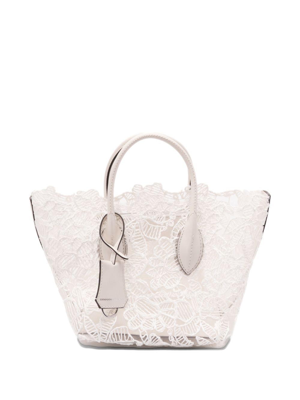 Ermanno Scervino Bags.. White D483S416PYV14800 (ERMANNO SCERVINO / トートバッグ ) | ERMANNO SCERVINO (エルマンノ シェルヴィーノ)