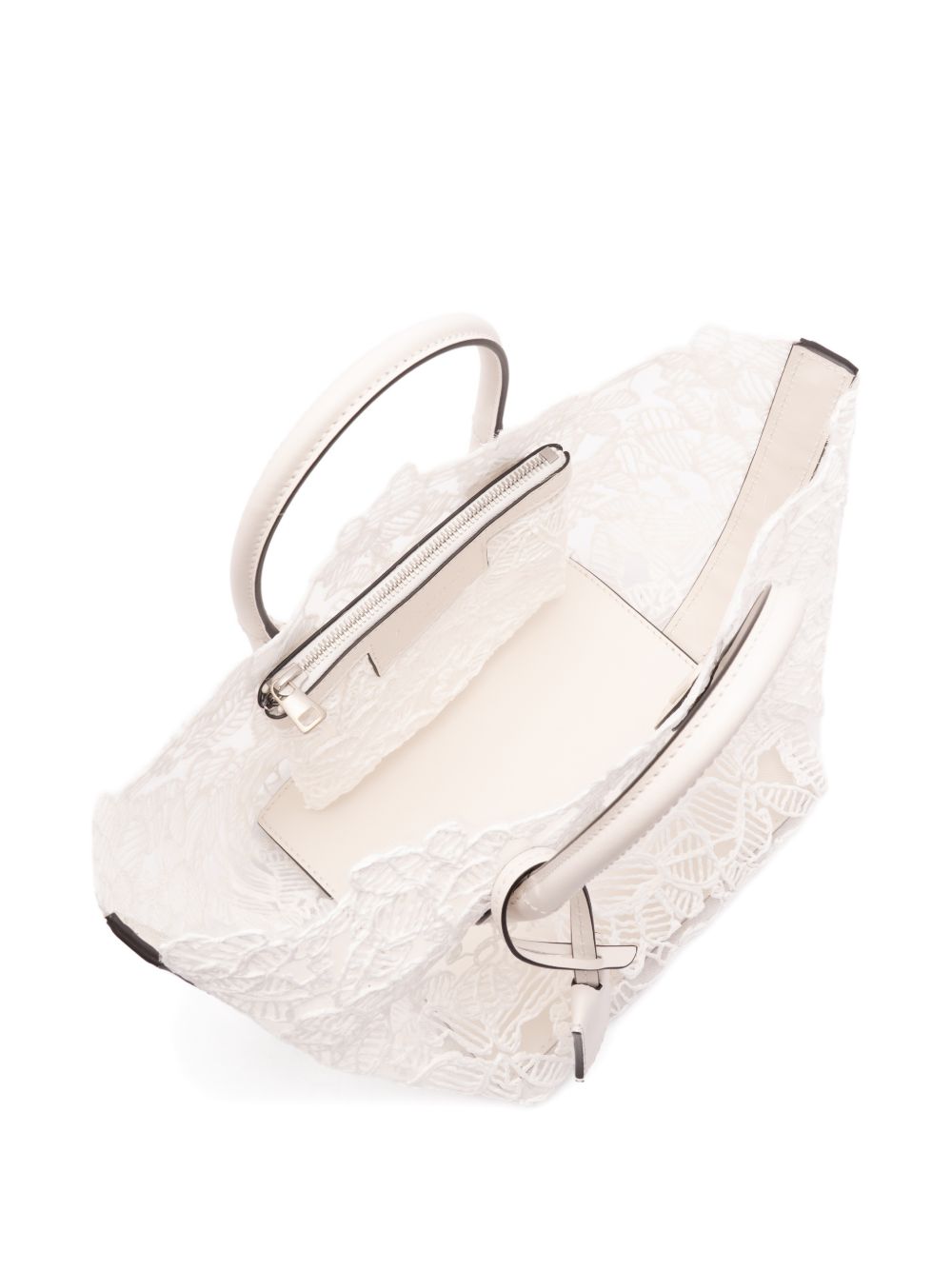 Ermanno Scervino Bags.. White D483S416PYV14800 (ERMANNO SCERVINO / トートバッグ ) | ERMANNO SCERVINO (エルマンノ シェルヴィーノ)(4)